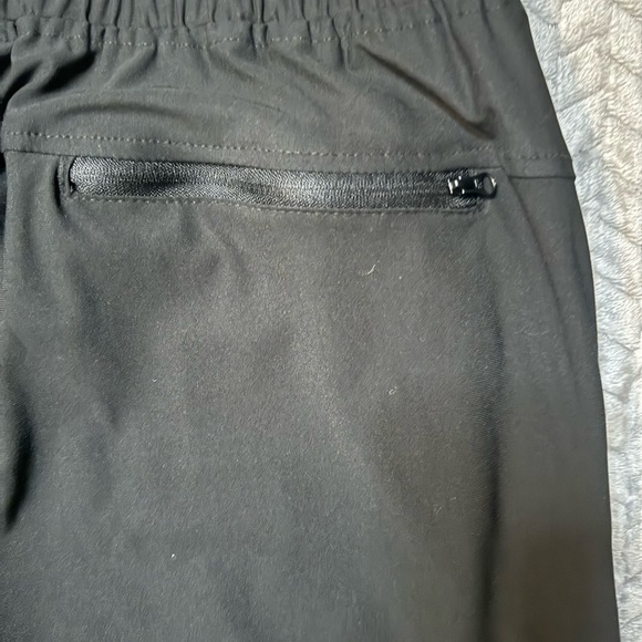 Falls Creek Performance Pants Women Size Large Like New Black Drawstring Waist - Picture 7 of 9